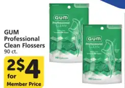 Albertsons GUM Professional Clean Flossers offer