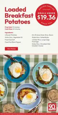 Stater Bros Loaded Breakfast Potatoes offer