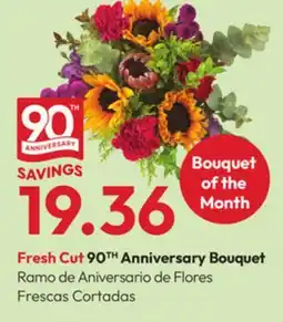 Stater Bros 90TH Anniversary Bouquet offer