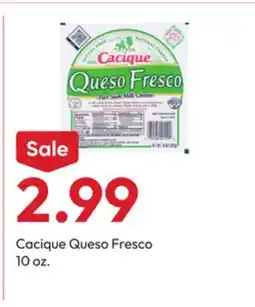 Stater Bros Cacique Queso Fresco offer