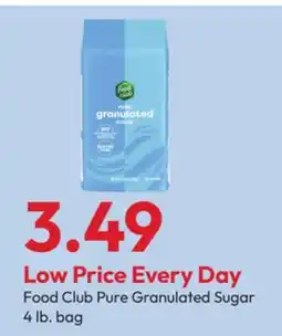Stater Bros Food Club Pure Granulated Sugar offer