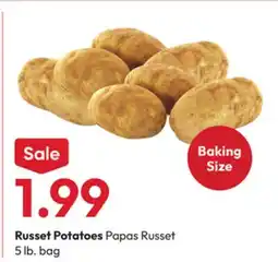 Stater Bros Russet Potatoes offer