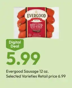 Stater Bros Evergood Sausage offer