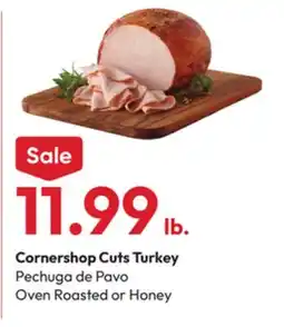 Stater Bros Cornershop Cuts Turkey offer