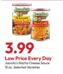Stater Bros Juanita's Nacho Cheese Sauce offer
