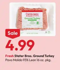 Stater Bros Stater Bros. Ground Turkey offer