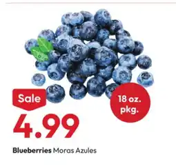 Stater Bros Blueberries offer
