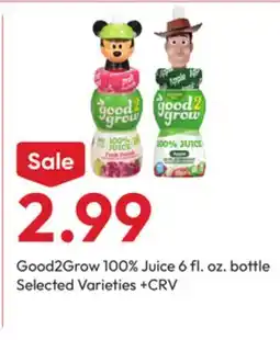Stater Bros Good2Grow 100% Juice offer