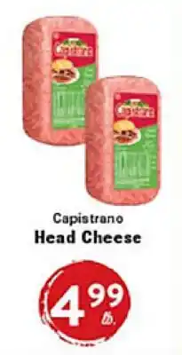 Rio Valley Market Capistrano Head Cheese offer