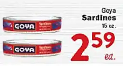 Rio Valley Market Goya Sardines offer