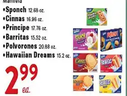 Rio Valley Market • Sponch • Cinnas • Principe • Barritas • Polvorones • Hawaiian Dreams offer
