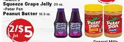 Rio Valley Market • Witch's Squeeze Grape Jelly 20 oz. • Peter Pan Peanut Butter 16.3 oz offer