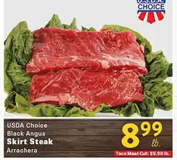 Rio Valley Market USDA Choice Black Angus Skirt Steak offer