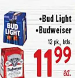 Rio Valley Market Bud Light, Budweiser offer