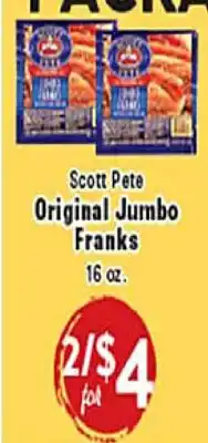 Rio Valley Market Scott Pete Original Jumbo Franks offer