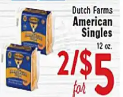 Rio Valley Market Dutch Farms American Singles offer