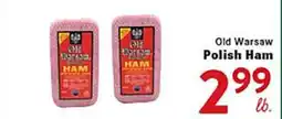 Rio Valley Market Old Warsaw Polish Ham offer