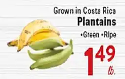 Rio Valley Market Plantains offer