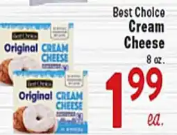Rio Valley Market Best Choice Cream Cheese offer