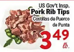 Rio Valley Market US Gov't Insp. Pork Rib Tips offer