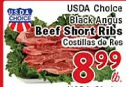 Rio Valley Market USDA Choice Black Angus Beef Short Ribs offer