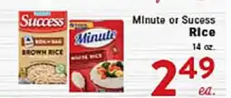 Rio Valley Market Minute or Success Rice offer