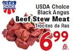 Rio Valley Market USDA Choice Black Angus Beef Stew Meat offer