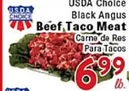 Rio Valley Market USDA Choice Black Angus Beef Taco Meat offer