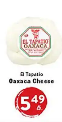 Rio Valley Market El Tapatio Oaxaca Cheese offer