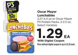 Food 4 Less Oscar Mayer Lunchables offer