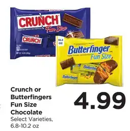 Food 4 Less Crunch or Butterfingers Fun Size Chocolate offer