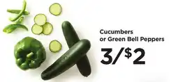 Food 4 Less Cucumbers or Green Bell Peppers offer
