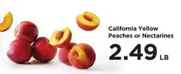 Food 4 Less California Yellow Peaches or Nectarines offer