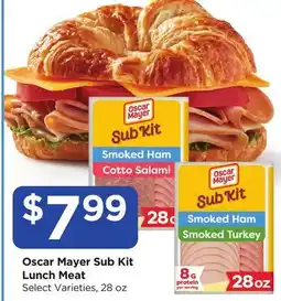 Food 4 Less Oscar Mayer Sub Kit Lunch Meat offer