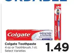 Food 4 Less Colgate Toothpaste offer