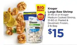 Food 4 Less Kroger Large Raw Shrimp offer