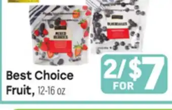 Tony’s Fresh Market Best Choice Fruit offer
