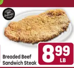 Tony’s Fresh Market Breaded Beef Sandwich Steak offer