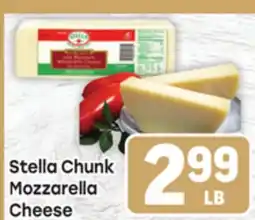 Tony’s Fresh Market Stella Chunk Mozzarella Cheese offer