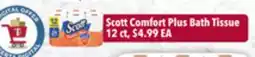Tony’s Fresh Market Scott Comfort Plus Bath Tissue offer