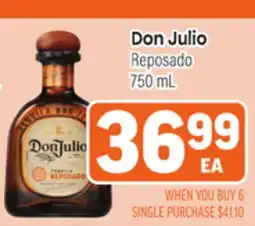 Tony’s Fresh Market Don Julio Reposado offer