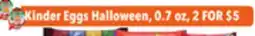 Tony’s Fresh Market Kinder Eggs Halloween offer