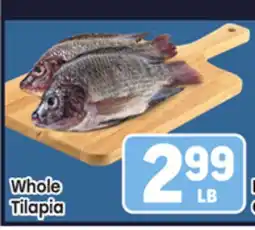 Tony’s Fresh Market Whole Tilapia offer