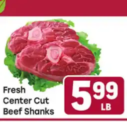 Tony’s Fresh Market Fresh Center Cut Beef Shanks offer