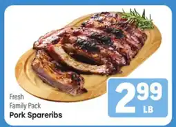 Tony’s Fresh Market Fresh Family Pack Pork Spareribs offer
