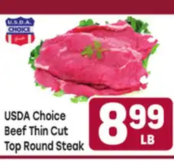 Tony’s Fresh Market USDA Choice Beef Thin Cut Top Round Steak offer