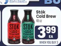 Tony’s Fresh Market Stōk Cold Brew offer