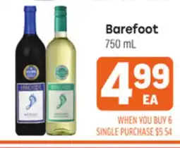 Tony’s Fresh Market Barefoot offer
