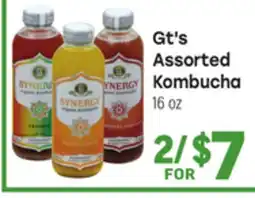 Tony’s Fresh Market Gt's Assorted Kombucha offer