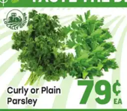 Tony’s Fresh Market Curly or Plain Parsley offer